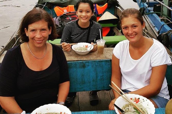 1-Day Cai Rang Floating Market-Vinh Long-Cai Be-Group of 10 Max - Tasting Mekong specialties along the canal bank