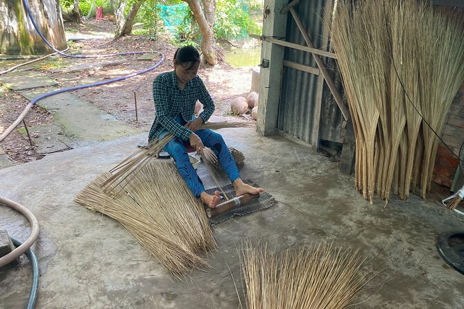1-Day Explore Non-Touristy Side Of Mekong Delta- Group 10 Max - A sampan through nipa-lined banks