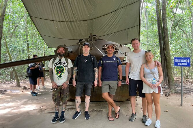 1-Day Tay Ninh– Cao Dai Temple & Cu Chi Tunnels Tour - Taking the cable car up Ba Den Mountain