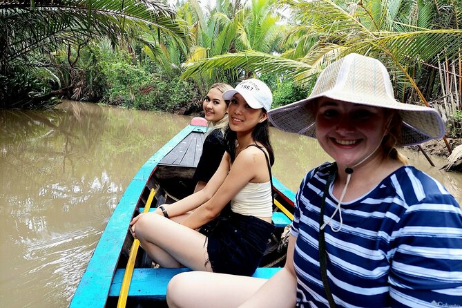 Authentic 'Less-Touristy' Mekong Delta Ben Tre 1-Day Tour - Cycling through village lanes