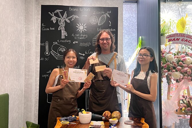 Bean to bar Chocolate Workshop in Ho Chi Minh City - Decorating Wrappers and Taking Chocolate Home
