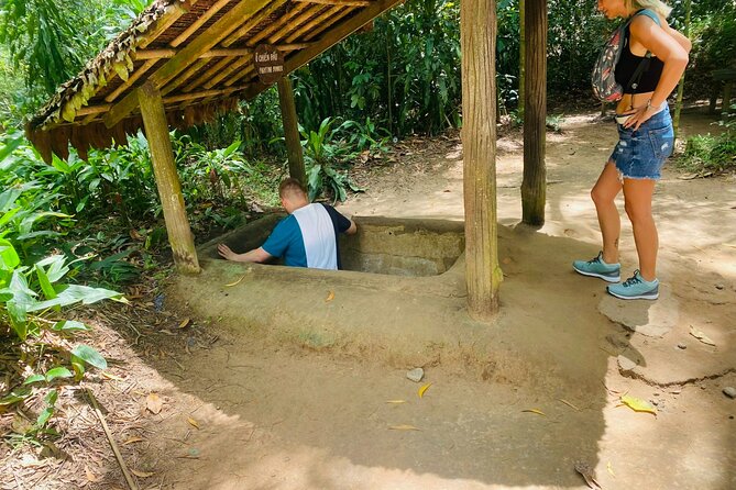 Ben Duoc 'Less-Crowded' Cu Chi Tunnels Half-Day Tour - The craft stop on the road