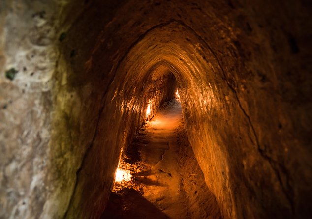 Black Virgin Mountain, Cao Dai Temple & Ben Duoc Cu Chi Tunnel - Walking through the Ben Duoc Cu Chi Tunnels