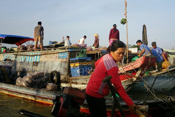 Cai Rang Floating Market - My Tho & Ben Tre - VIP Private Tour - Cai Rang Floating Market from the water