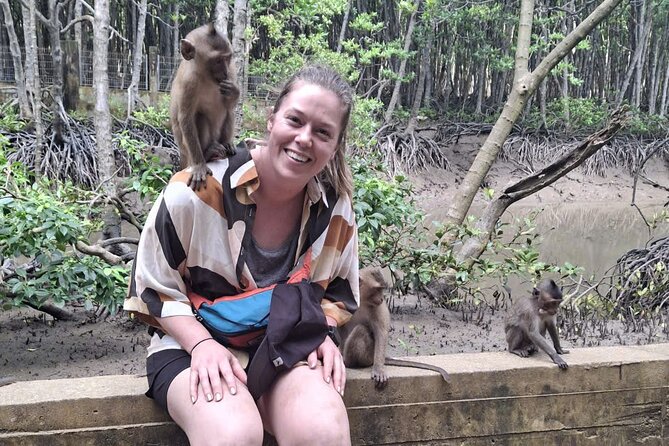 Can Gio Mangrove Adventure: Speedboat with Monkey Island - Monkey Island and its bold residents