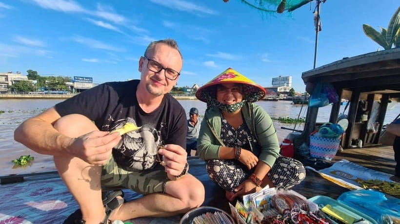 Can Tho: Floating Market, Canal, Cacao Farm & Mekong' Life - A walk through peaceful Mekong villages