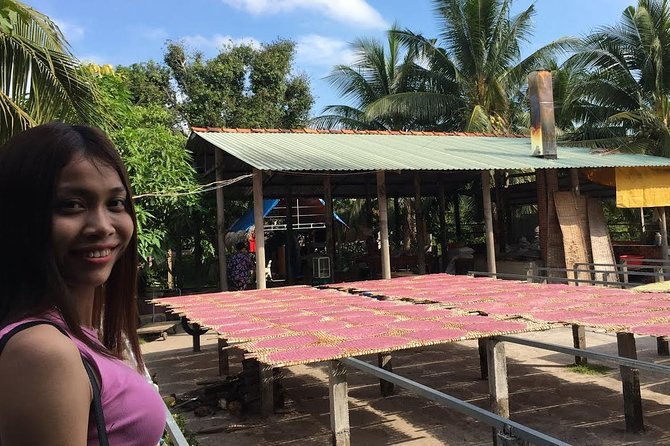 Can Tho Floating Market Combine With Mekong Delta 01 Day-Daily - Making rice noodles after the river market
