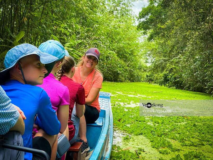 Can Tho: Lung Ngoc Hoang Nature Reserve & Forest Tour - The one-hour road to the wetland reserve
