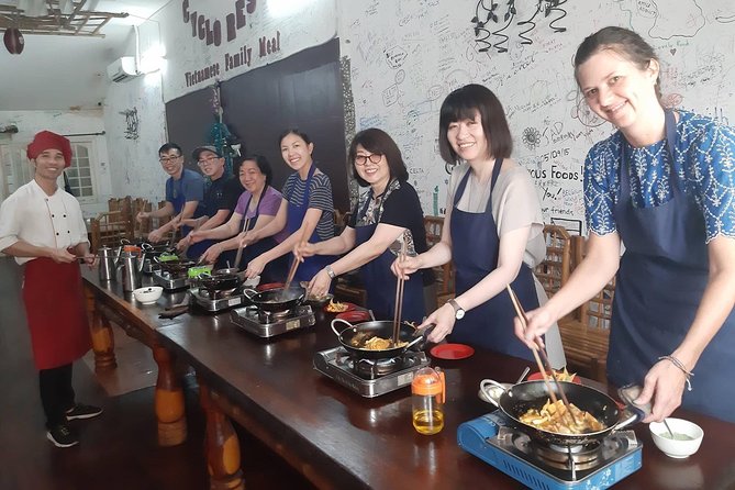 Chef Vu Cooking Class Plus Market Trip in Saigon Center (Pick up by Cyclo) - What the $46 price includes