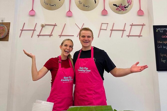 Cook 4 Local Vietnamese Dishes In Pink-themed Class & Market Tour - A brief look at Tan Dinh Church