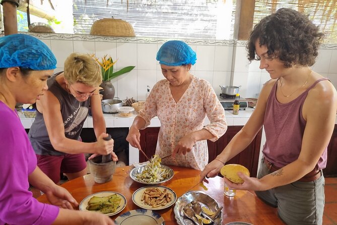 Cooking class & Vibrant Market by Scooter/Tuktuk (Half-Day) - The meal at the end