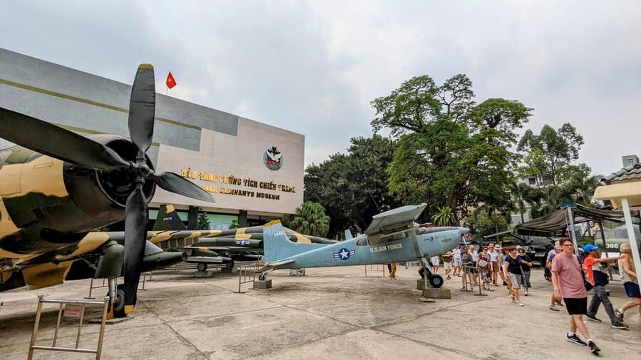 Cu Chi Ben Duoc less touristy Tunnel & War Remnants Museum - Tapioca, tea, and the optional shooting range