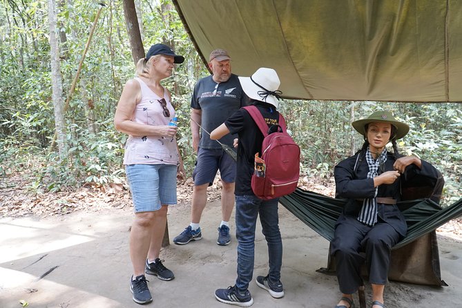Cu Chi Ben Duoc Tunnels Tour (max 12 people) with Private Option - Lunch, restaurant time, and the shooting range