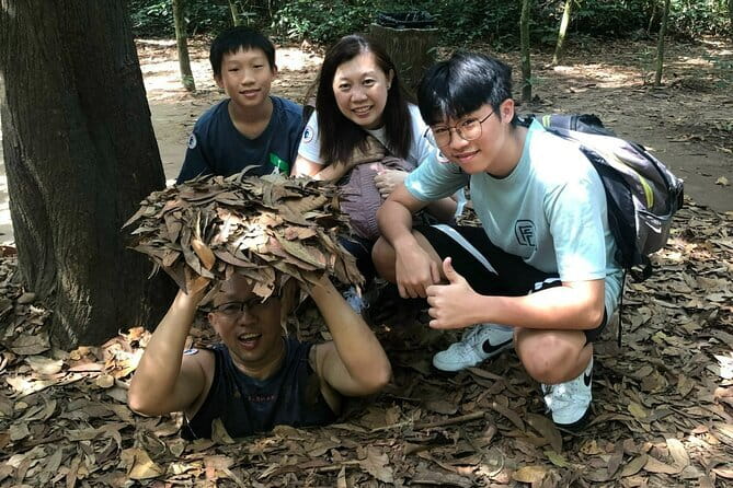 Cu Chi Tunnel Tour By Army Jeep - The physical reality of crawling through the tunnels