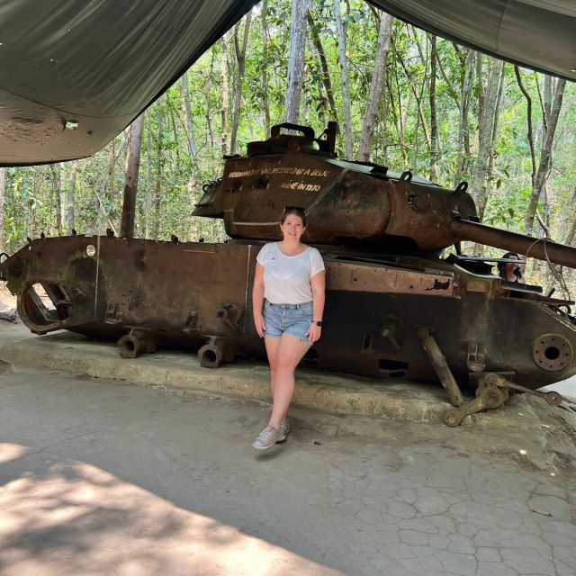 Cu Chi Tunnels and Mekong Delta Adventure 1 day - Entering the Cu Chi Tunnels