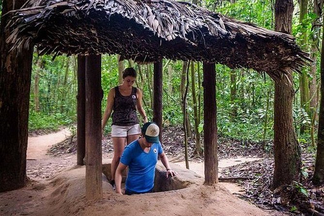 Cu Chi Tunnels - Bến Dược - Small Group - Cassava and hot tea after the history