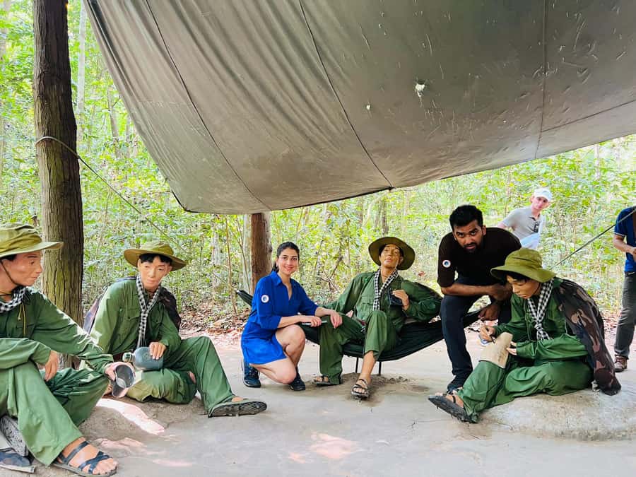 Cu Chi Tunnels Guided Tour: Vietnam War History Half-Day - Seeing the traps, bunkers, and daily-life spaces