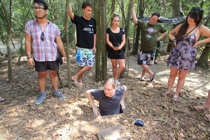 Cu Chi Tunnels Half Day Trip - One hour among recreated rooms and tunnel sections