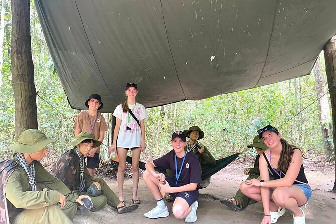 Cu Chi Tunnels Small Group Maximum 12 People From Ho Chi Minh - Tapioca, hot tea, and the Hoang Cam stove