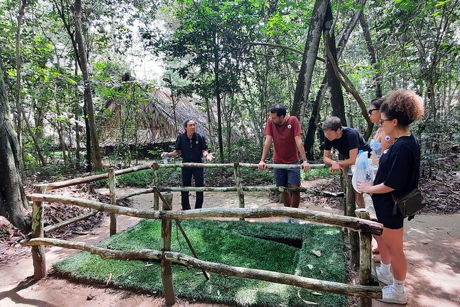 Cu Chi Tunnels - VIP Private Tour - Entering the tunnels and underground rooms