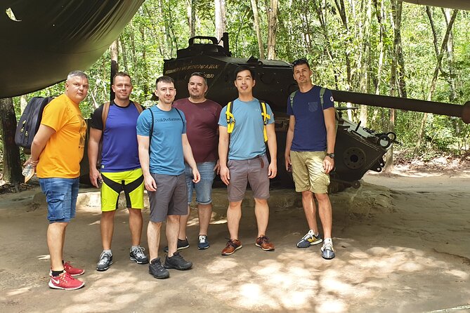 Cu Chi Tunnels - VIP Private Tour - Traps, bomb craters, and the tank wreck