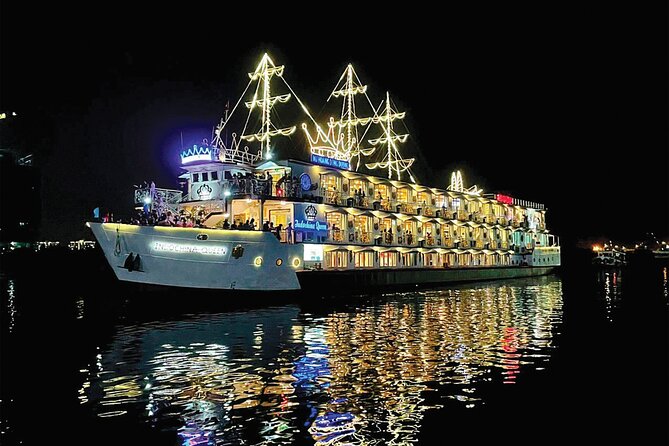 Dinner Cruise on Saigon River with Private Table - Saigon River at night, with dinner on the move