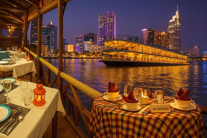 Dinner On Cruise In Ho Chi Minh City With Private Table - Boarding the boat and choosing your expectations
