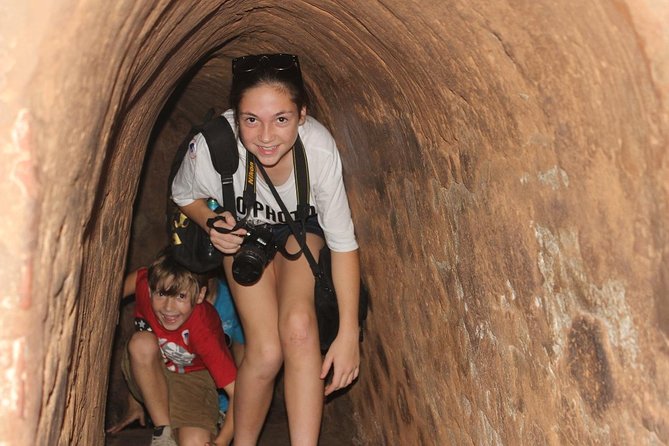 Explore Cu Chi Tunnels Half day tour - Entering Ben Dinh and seeing the underground rooms