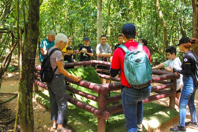 Explore Cu Chi Tunnels With Private Tour From Ho Chi Minh City - Hidden entrances and the mechanics of guerrilla warfare