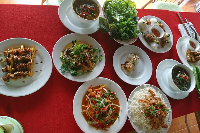 Explore Vietnamese Cuisine: Cooking Class from Ho Chi Minh City - Harvesting ingredients at the organic farm