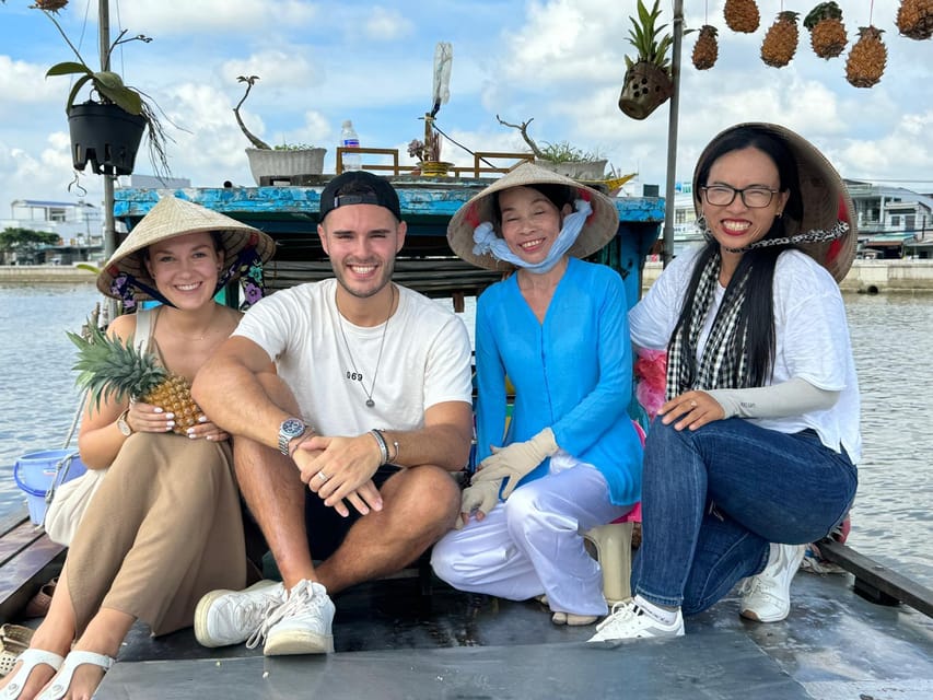 From HCM 1-day Cai Rang floating market local mekong village - How the group setup can change during the day