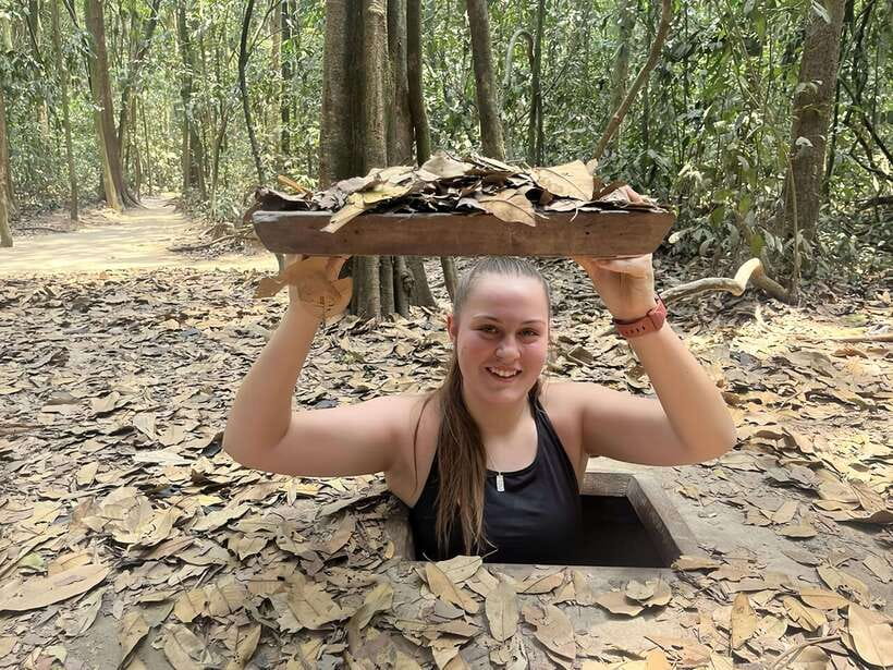 From HCM City: Visit Cu Chi Tunnels With A Small Group - The documentary before the tunnels