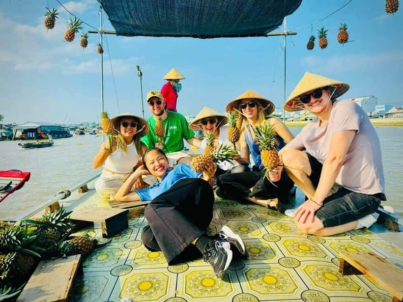 From HCMC: Cai Rang Floating Market & Mekong Delta Private - Breakfast, fruit, and folk music on the water
