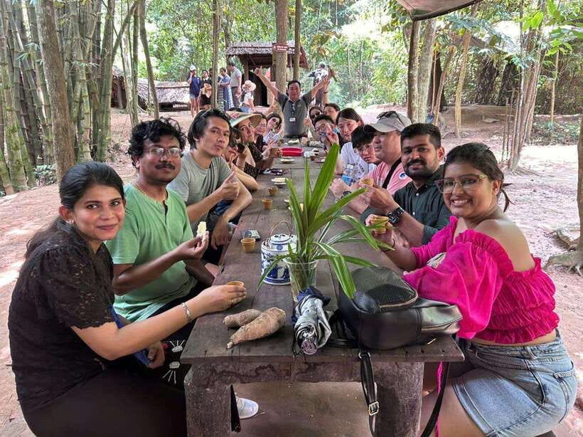 From Ho Chi Minh City: Cu Chi Tunnels Half-Day Tour - Soldier food and a local lunch