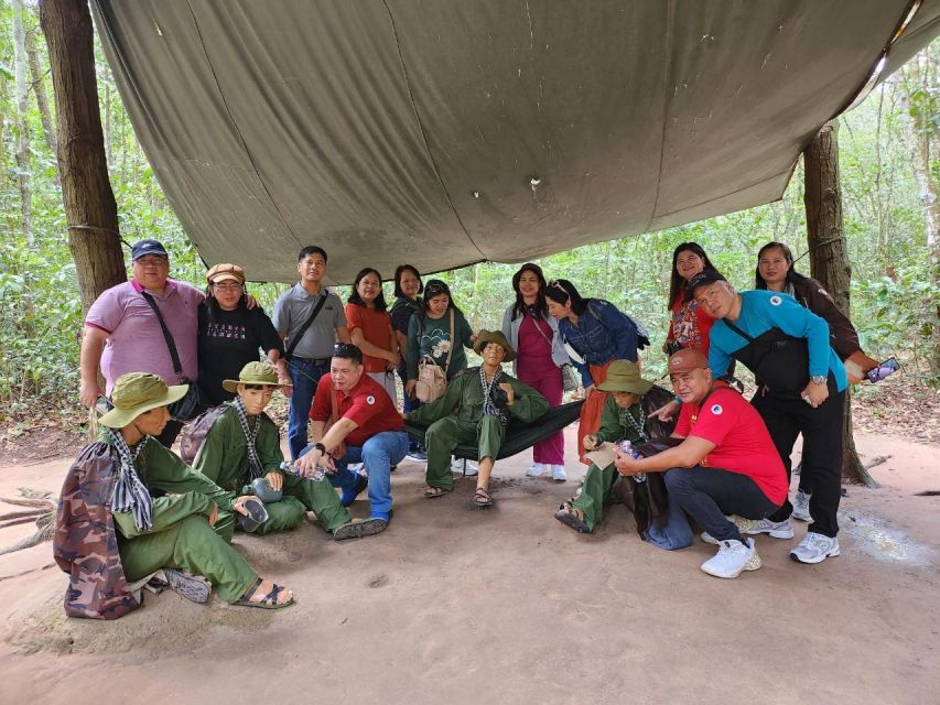 From Ho Chi Minh: Cu Chi Tunnels - A Complex Tunnels Network - Crawling through the narrow tunnels