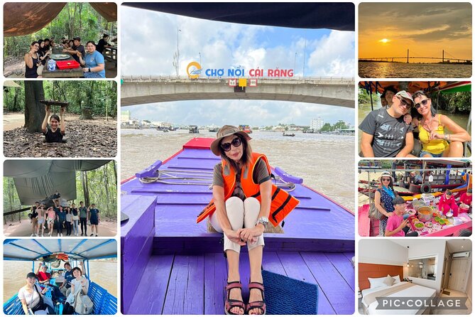 From Ho Chi Minh: Mekong Delta Can Tho Floating Market 2-Day Tour - A historic house, then lunch you make yourself