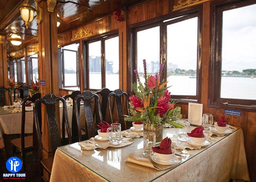 From Ho Chi Minh: Private Dinner Cruise on Saigon River Tour - Music, dancing, and the evening program