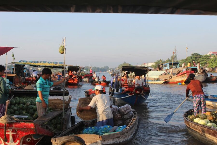 From Saigon: Private Tour to Cai Rang Floating Market 1 Day - A hammock break before the bicycle ride