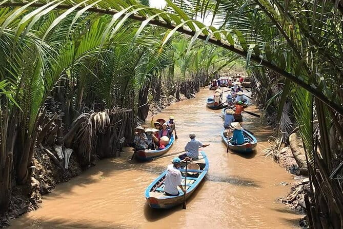 Full day Cu Chi Tunnels and Mekong Delta - Folk music and the narrow canal ride