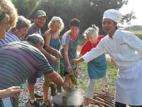 Full-Day Farming & Cooking class at Agricultural Village - Moving from the garden to the cooking room