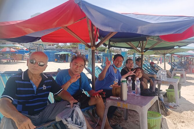 Full Day Heritage Tour in Vung Tau - Thuy Van Beach: two hours to slow down