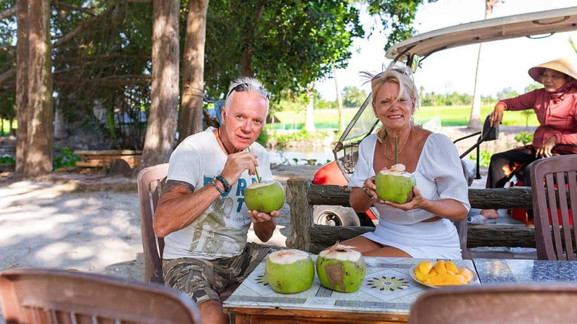 Haft Day from CanTho-LungNgocHoang: Visit Nature Reserved - Leaving Can Tho for Hau Giang at 2 PM