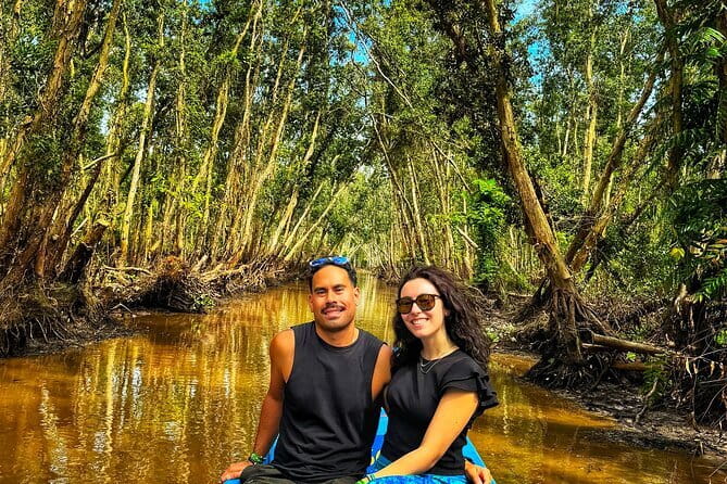Hau River Floating Market and Con Son Islet Adventure - A walk through a tropical fruit garden