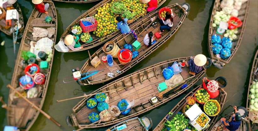 HCM: 2-Day Mekong Floating Market with Cooking & Bike Ride - Motorboat to Unicorn Island and the coconut candy workshop