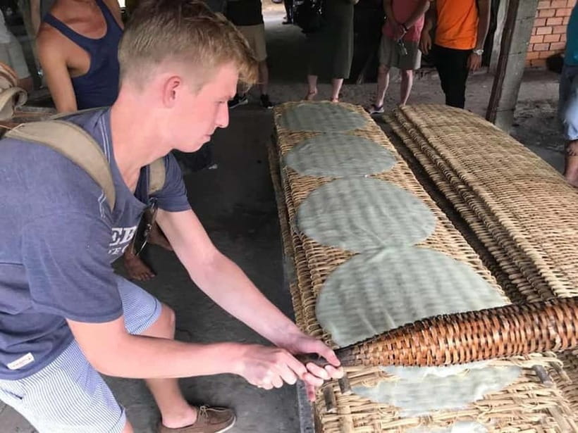 HCM: 2-Day Mekong Floating Market with Cooking & Bike Ride - A cooking class with Bánh Xèo or Bánh Khọt