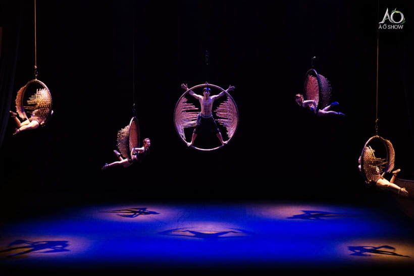 Ho Chi Minh: A O Show Bamboo Circus at Saigon Opera House - The acrobatics, humor, and audience contact
