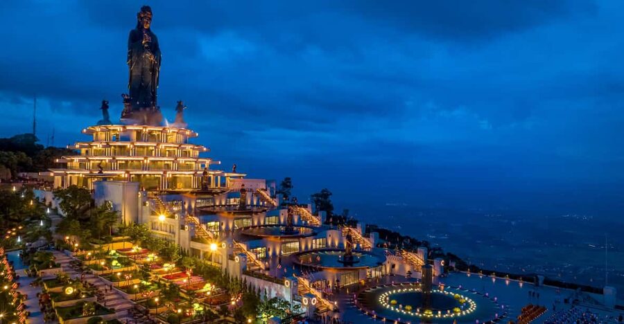 Ho Chi Minh: Black Virgin Mountain & Cao Dai Temple Tour - Vegan lunch with a Tay Ninh connection