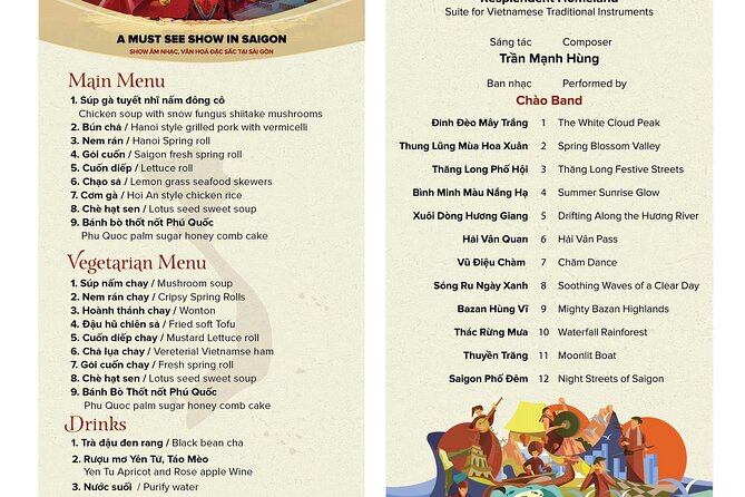 Ho Chi Minh: Chào Show with Dinner & Hotel Pickup - Guides and the value of pickup