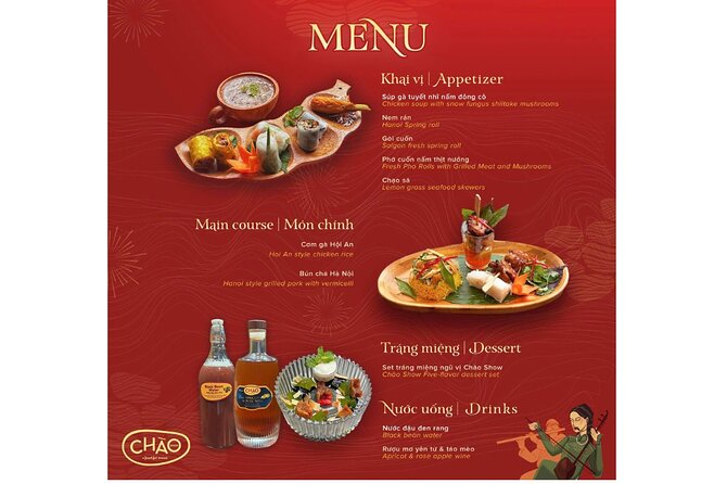 Ho Chi Minh: Chào Show with Dinner & Hotel Pickup - Who will enjoy this evening most?