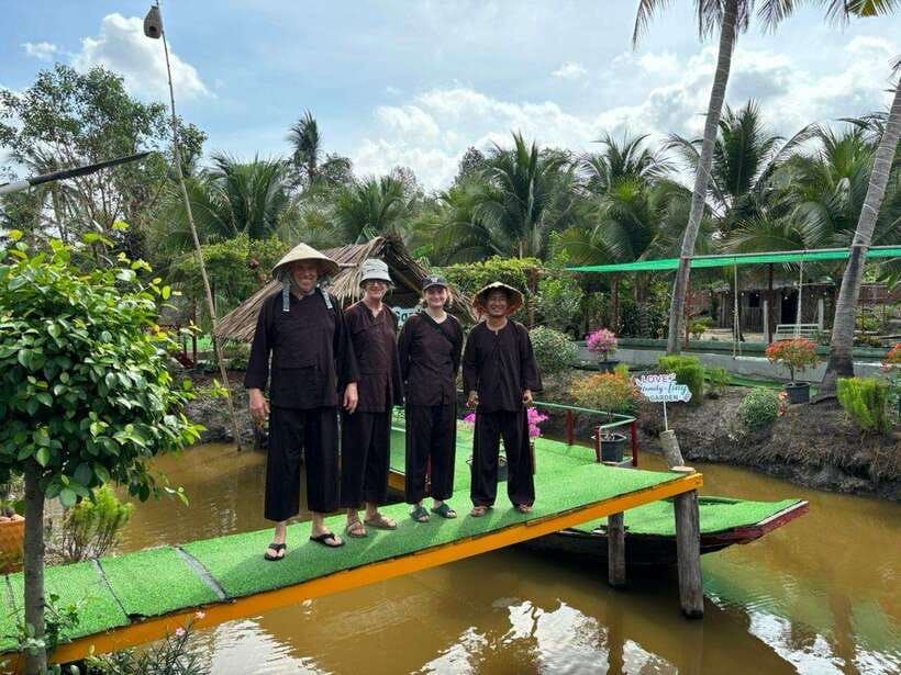 Ho Chi Minh City: 2-Day Bike & Kayak Mekong Delta Tour - Cycling through orchards and rice fields
